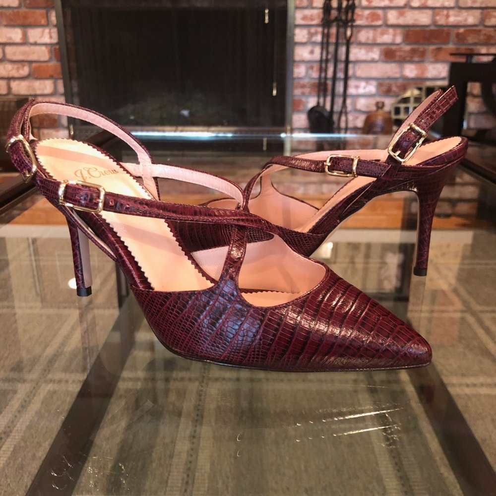 NEW J.Crew Strappy Elsie Pumps; Size 5.5